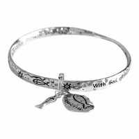 Bracelet Silver Plated 7 Mobius Matt 19:26