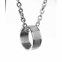 Necklace jer29:11 Ring Sz 6 Stainless Steel -24 Inches Ch