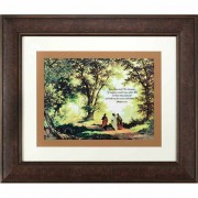 Framed Wall Art Emmaus Matt.16:24  Od 29x25