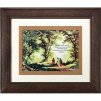 Framed Wall Art Emmaus Matt.16:24  Od 29x25