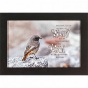 Framed Wall Art Sing To Lord Ps 95:1 Wd/gls
