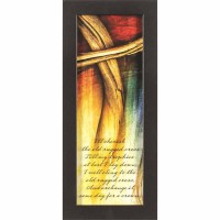 Framed Wall Art Light Of Cross 6x16