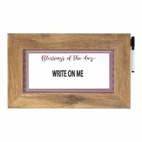 Framed Wall Art Blessings Wd/gls 12x6