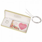 Necklace forevering Mom Silver Plated Sz 7-18 Inches Ch