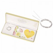 Necklace forevering Sister Silver Plated Sz 7-18 Inches