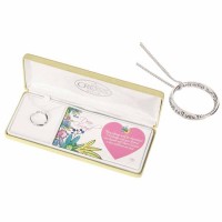 Necklace forevering Friend Silver Plated Sz 7-18 Inches