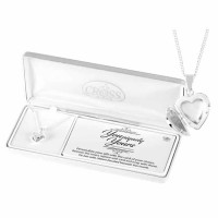 Necklace Heart Etch Cross Locket Yy Silver Plated 18 Inches Ch