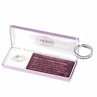 Necklace Names/jesus Wide Ring Silver Plated 18 Inches Chain