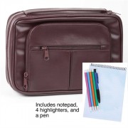 Deluxe Organizer Burgundy w/Stationary Xlarge