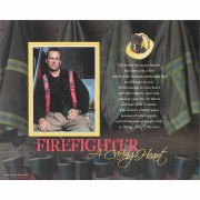 3pk -Photo Mte 8x10 A Firefighter's Caring - (Pack of 3)