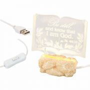 Light Up Good Shepherd Acry 4.125 Inches - Nite light - (Pack of 2)