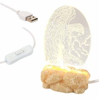 2pk -Light Up Names Of Jesus Acry 4.125 Inches - Nite light - (Pack of 2)