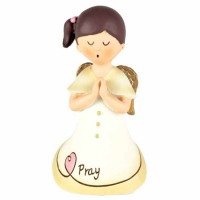 3pk -Angel Pray Resin 3.5 Inches - Figurine - (Pack of 3) 3pk -Angel Pray Resin 3.5 Inches - Figurine - (Pack of 3)