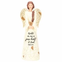 2pk -Angel Heart Create Ps.51:10 Resin 6.25 Inches - Figurine - (Pack of 2)