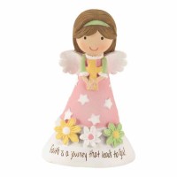 Angel Figurine Faith Resin 2.5 Inches Angel Figurine Faith Resin 2.5 Inches