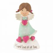 Angel Figurine Love Resin 2.5 Inches