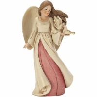Figurine-resin-3 Inches Angel Beige