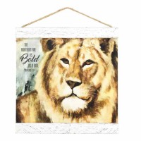 Art Board The Lion-the Righteous Are Mdf