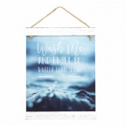 Art Board Wash Me And I Will Be Ps.51:7 Mdf