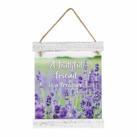 2pk -Art Board A Faithful Friend Prov. 18:24 Mdf - (Pack of 2)