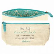 Beauty Bag You Are Beautiful Canvas 9x4