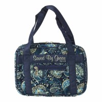Bible Cover Saved By Grace Cotton Thinline