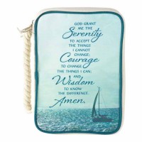 Bible Cover Serenity Prayer Canvas Lrg Print