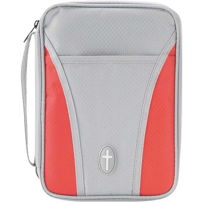 Large Orange/Gray top Sport Christian Book Covers - 603799454773 - BCN-201