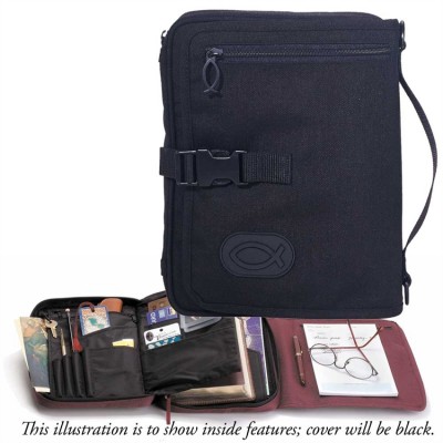 Large Black Travel Organizer - 603799453707 - BCT-1018 Large Black Travel Organizer - 603799453707 - BCT-1018
