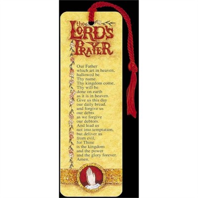 Bookmark Lord s Prayer Tassel Pack of 12 - 603799160353 - BKM-1017 Bookmark Lord s Prayer Tassel Pack of 12 - 603799160353 - BKM-1017