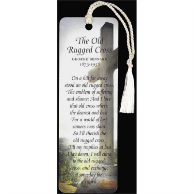 Bookmark The Old Rugged Cross Pack of 12 - 603799204200 - BKM-1434 Bookmark The Old Rugged Cross Pack of 12 - 603799204200 - BKM-1434