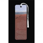 12pk -Laminated Bookmark Tassel Footprints (Pack of 12) 12pk -Laminated Bookmark Tassel Footprints (Pack of 12)