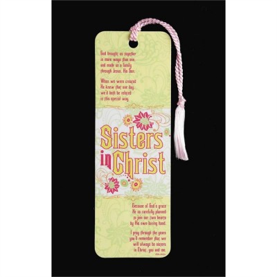 Bookmark Tassel Sisters In Christ (Pack of 12) - 603799299985 - BKM-1547