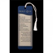 12pk -Bookmark Tassel Don't Quit Pack of 12