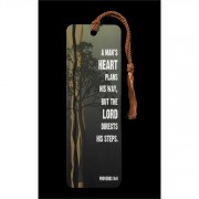 12pk -Bookmark Tassel Lord Directs Your Steps Proverbs 16:9 Pack of 12
