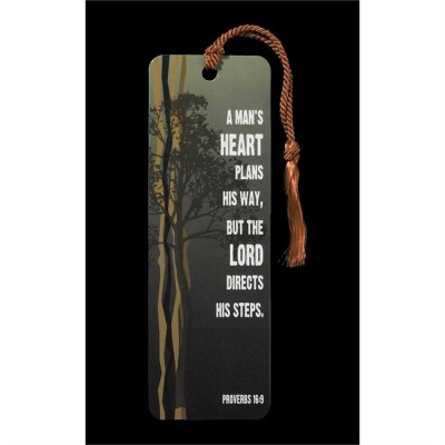 Bookmark Tassel Lord Directs Your Steps Proverbs 16:9 Pack of 12 - 603799375504 - BKM-1612