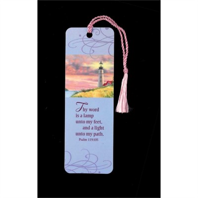 Bookmark Tassel Psalm 119:105 The Word Pack of 12 - 603799393881 - BKM-1631