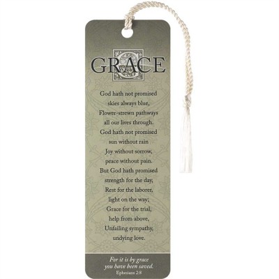 Bookmark Tassel Grace (Pack of 12) - 603799404082 - BKM-1656 Bookmark Tassel Grace (Pack of 12) - 603799404082 - BKM-1656
