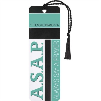 Bookmark Tassel A S A P Always Say a Prayer Pack of 12 - 603799507912 - BKM-1760