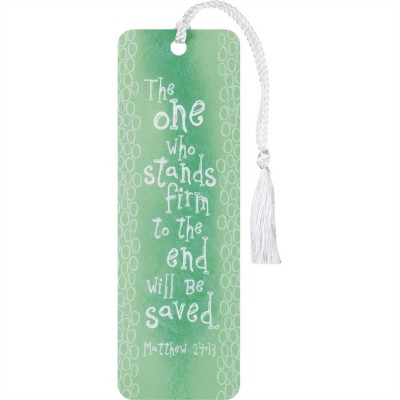 Bookmark Tassel The One Who Stands Firm Pack of 12 - 603799510929 - BKM-1766