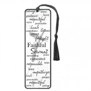 12pk -Bookmark Tassel Faithful Servant (Pack of 12)