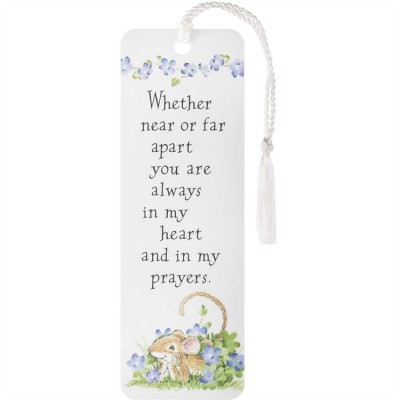 Bookmark Tassel Whether Near Or Far Apart Pack of 12 - 603799543095 - BKM-1851