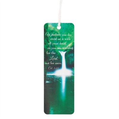 Bookmark Tassel Whatever You Do, Work At It, Colossians 3:23, 12pk - 603799547567 - BKM-1869 Bookmark Tassel Whatever You Do, Work At It, Colossians 3:23, 12pk - 603799547567 - BKM-1869