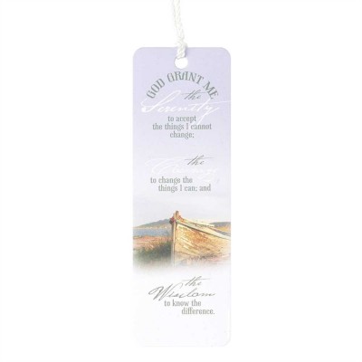 Bookmark Tassel Serenity Prayer (Pack of 12) - 603799553469 - BKM-1903 Bookmark Tassel Serenity Prayer (Pack of 12) - 603799553469 - BKM-1903