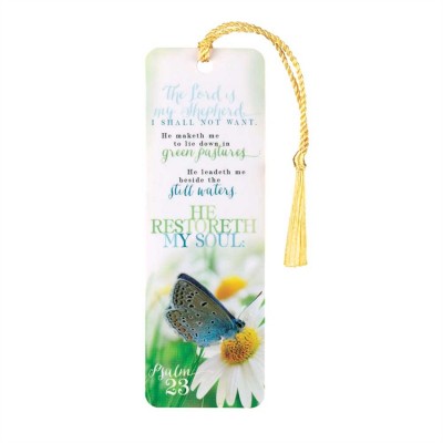 Bookmark Tassel Psalm 23 12 Pack - 603799573894 - BKM-1913