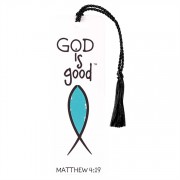 12pk -Bookmark Tassel Fish Matthew 4:19 (Pack of 12)