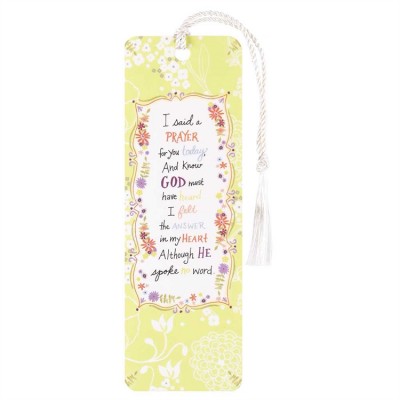 Bookmark Tassel I Said A Prayer 12 Pack - 603799009294 - BKM-1950