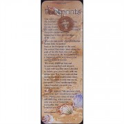 15pk -Bookmark Footprints/Cross Coin Pack of 15