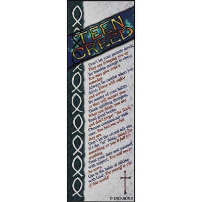 Bookmark Teen Creed Pack of 6 - 603799167956 - BKM-3043