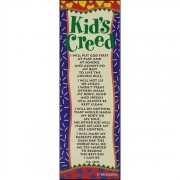 6pk -Bookmark Kid's Creed Live By Golden Rule Pack of 6